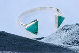 Glacier Blue triangle cuff
