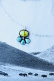 Palomino cluster necklace