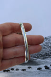 Glacier Blue triangle cuff