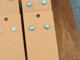 Turquoise studs
