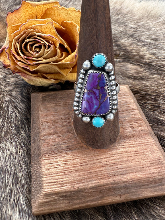 Purple Mohave Ring