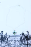 Dainty Turquoise Cross necklace