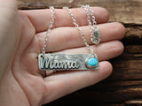 Mama Bar necklace 16”