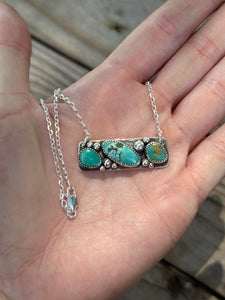 Turquoise Dot necklace