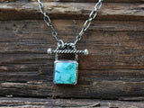 Square Lock Toggle Necklace