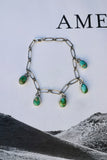 Sonoran turquoise charm bracelet
