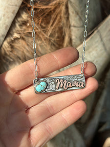 Golden hill mama necklace