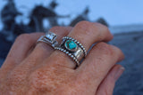 Turquoise cigar Band 7.5