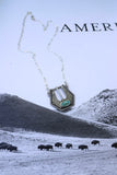 Western Buckle Necklace