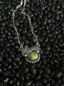 Emerald valley mama necklace