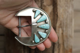 Nickel Silver round buckle