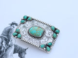Turquoise Square Buckle
