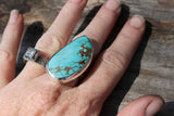 Number 8 Turquoise Ring