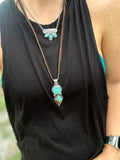 Bucking Horse Turquoise necklace