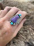 Purple Mohave Ring
