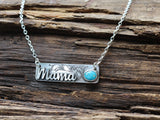 Mama Bar necklace 16”