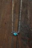 Mama half moon necklace