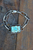 Glacier Blue Chain Bracelet