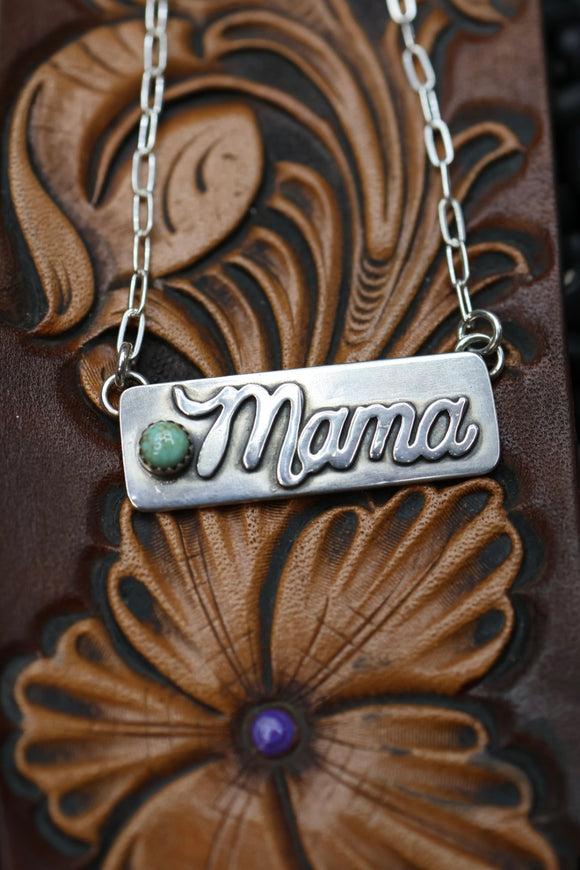 Simple Mama Bar Necklace