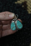 Sonoran slab earrings
