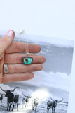 Half Moon turquoise necklace