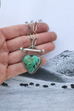 Royston Heart Toggle Necklace
