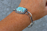 Glacier Blue Chain Bracelet