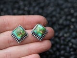 Sonoran square post earrings