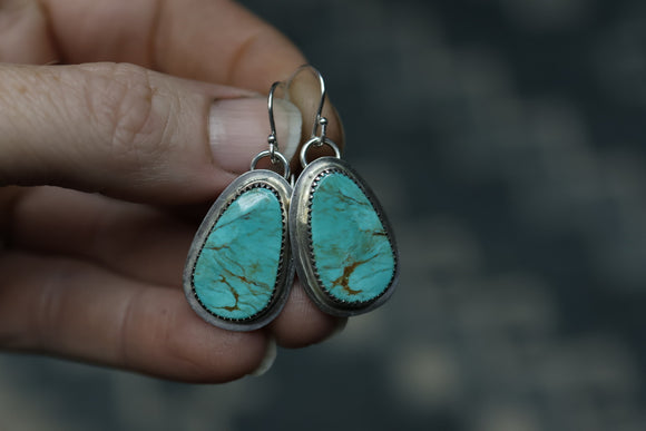 Sonoran slab earrings