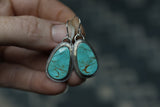 Sonoran slab earrings