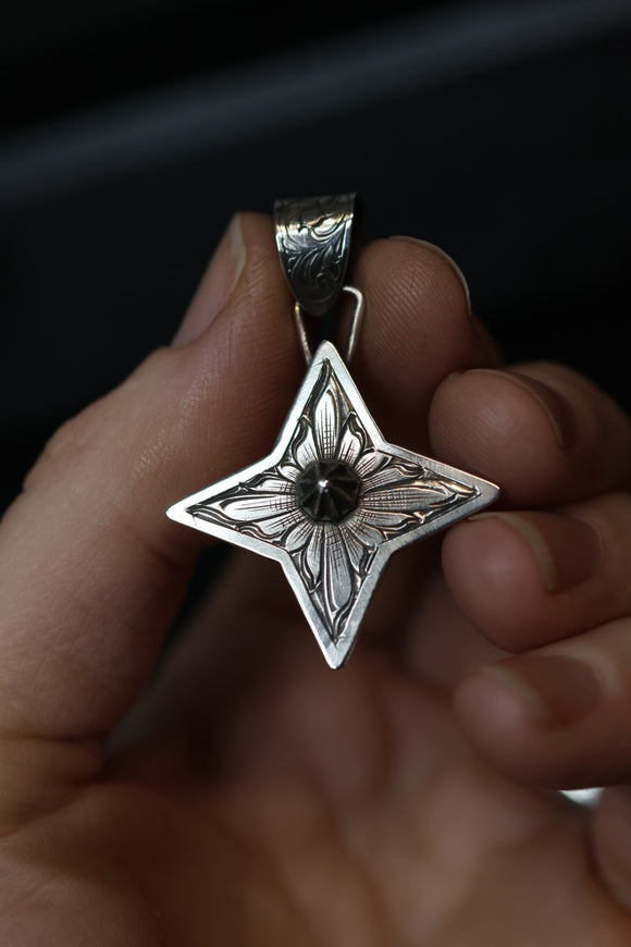 Floral Star Pendant