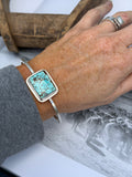 Glacier Blue turquoise cuff