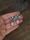 Pink Conch 2 Piece Earrings