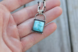 Dual chain Padlock necklace