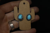 Riata turquoise studs